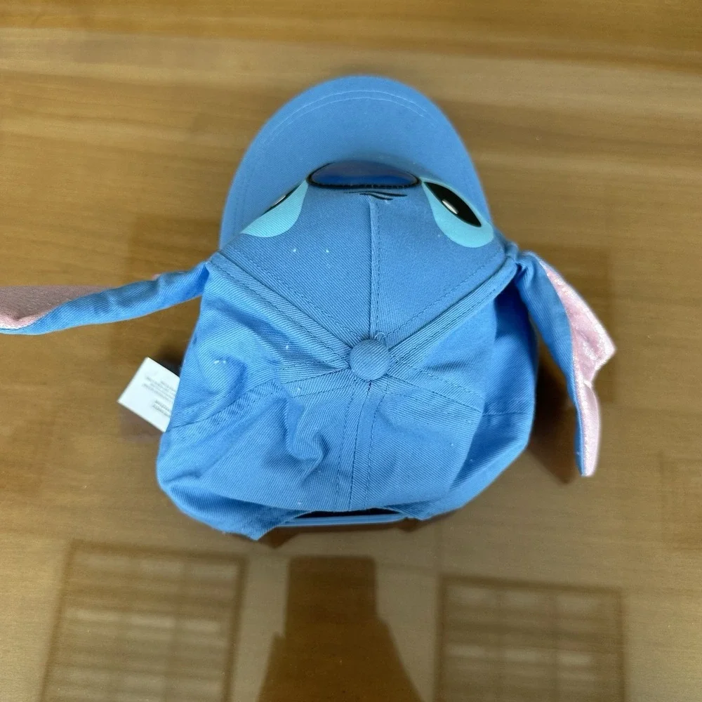 Disney Lilo and Stitch Hat Blue Baseball Cap Strap Back Adjustable Youth